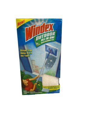 Windex Outdoor All In One Glass Cleaning tool